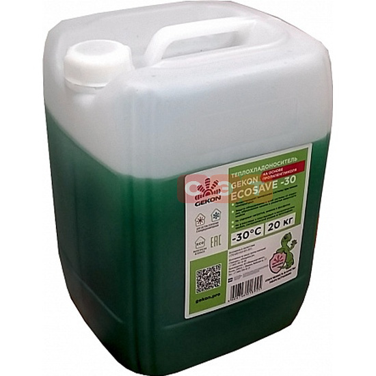 Теплохладоноситель Gekon EcoSave-30 (20 кг/банка)